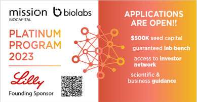 Apply for the Mission BioCapital Platinum Program 2023